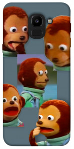 Чехол Side eye monkey для Galaxy J6 (2018)
