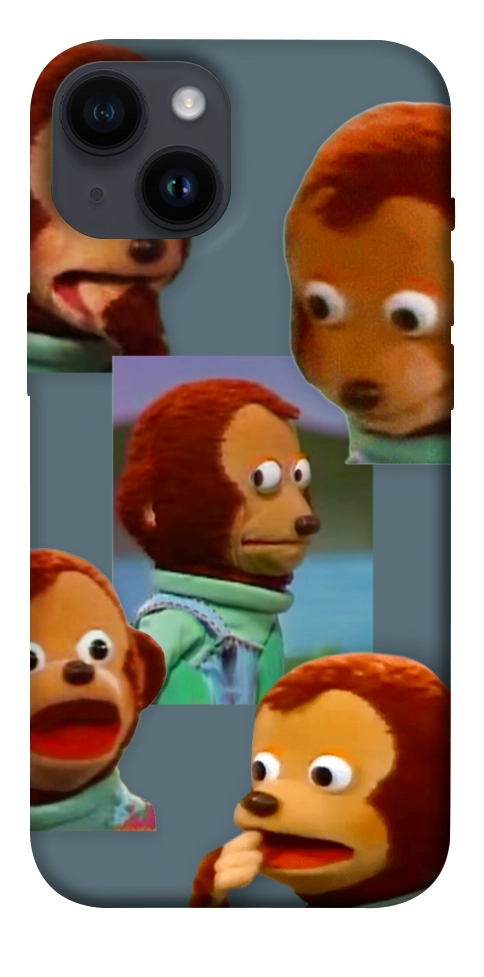 Чехол Side eye monkey для iPhone 14