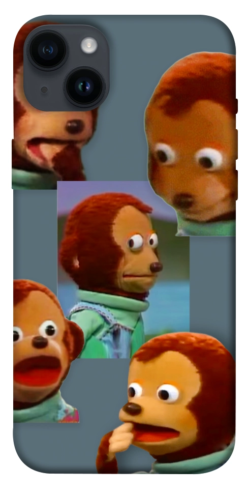 Чехол Side eye monkey для iPhone 14 Plus