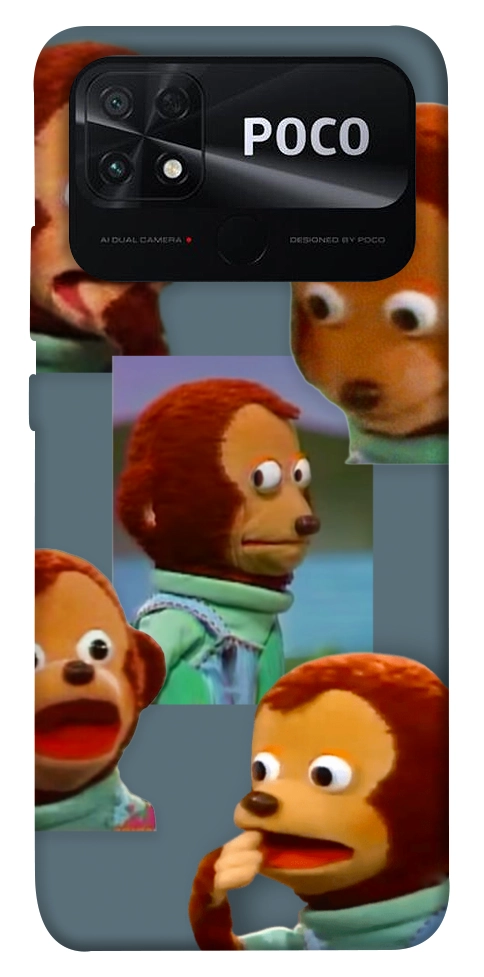 Чехол Side eye monkey для Xiaomi Poco C40