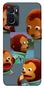 Чехол Side eye monkey для Oppo A76 4G