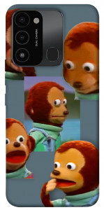 Чехол Side eye monkey для TECNO Spark 8C