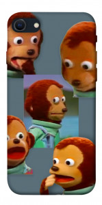 Чехол Side eye monkey для iPhone SE (2022)