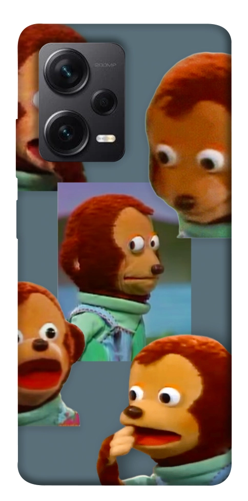 Чохол Side eye monkey для Xiaomi Redmi Note 12 Pro 5G