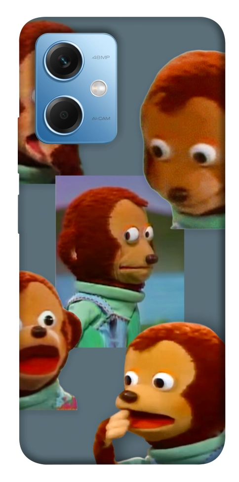 Чехол Side eye monkey для Xiaomi Redmi Note 12 5G