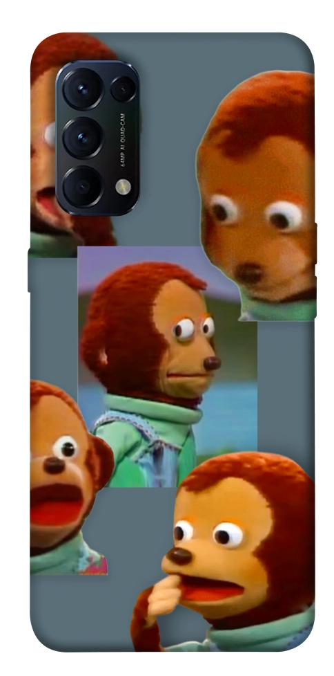 Чохол Side eye monkey для Oppo Reno 5 4G