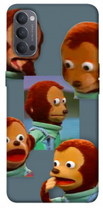 Чохол Side eye monkey для Oppo Reno 4