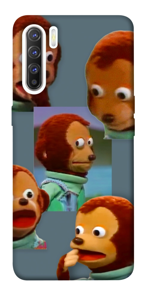 Чохол Side eye monkey для Oppo Reno 3
