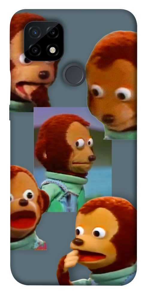 Чехол Side eye monkey для Realme C21