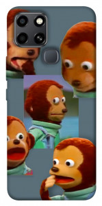 Чехол Side eye monkey для Infinix Smart 6