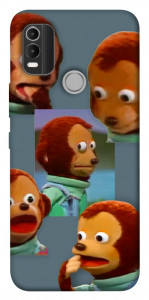 Чехол Side eye monkey для Nokia C21 Plus