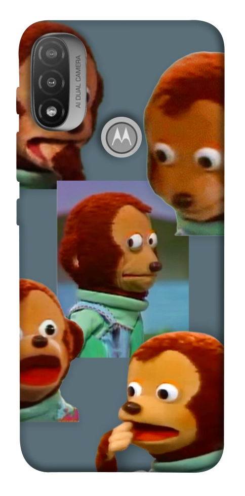 Чехол Side eye monkey для Motorola Moto E20