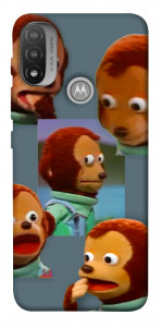 Чехол Side eye monkey для Motorola Moto E20