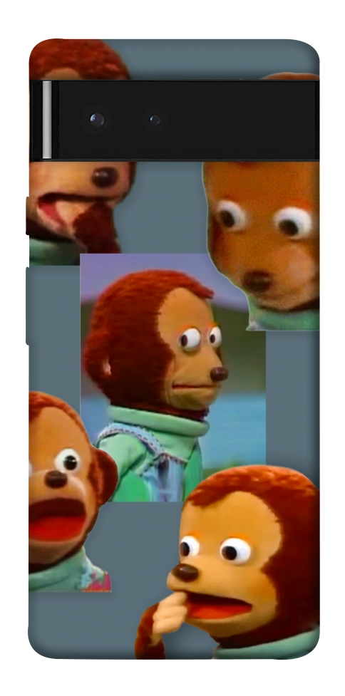Чехол Side eye monkey для Google Pixel 6