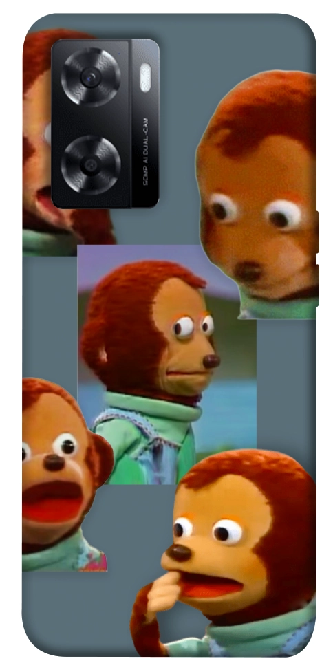 Чохол Side eye monkey для Oppo A77s