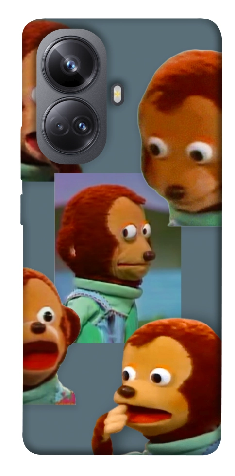 Чехол Side eye monkey для Realme 10 Pro+