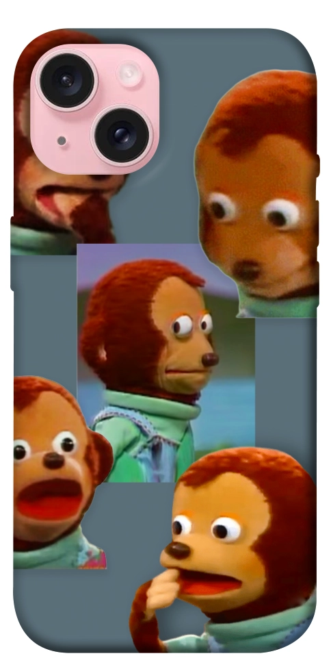 Чохол Side eye monkey для iPhone 15