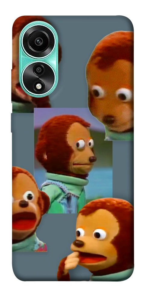 Чехол Side eye monkey для Oppo A78 4G