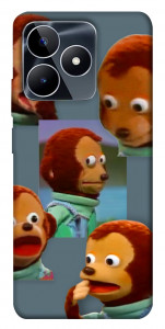 Чехол Side eye monkey для Realme C53