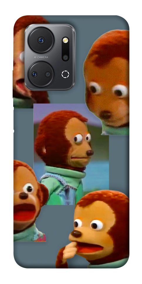 Чехол Side eye monkey для Huawei Honor X7a