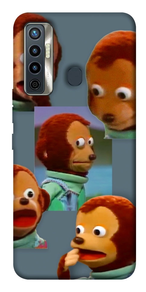 Чехол Side eye monkey для TECNO Camon 17