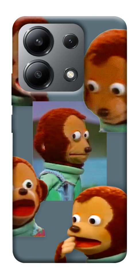 Чехол Side eye monkey для Xiaomi Redmi Note 13 4G