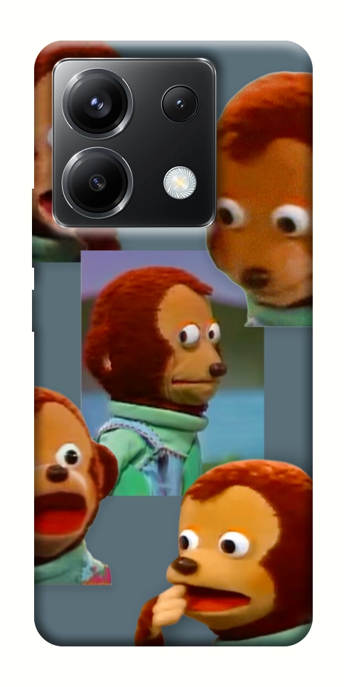 Чохол Side eye monkey для Xiaomi Poco X6