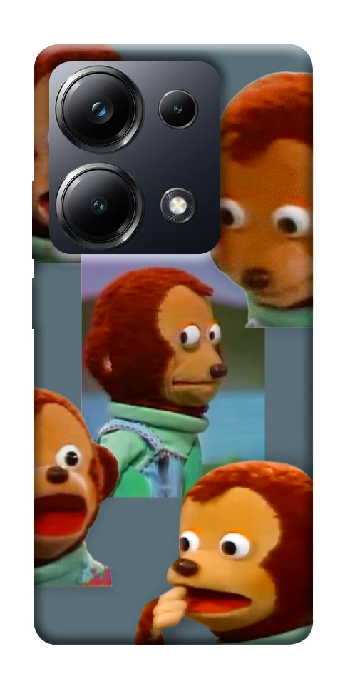 Чохол Side eye monkey для Xiaomi Poco M6