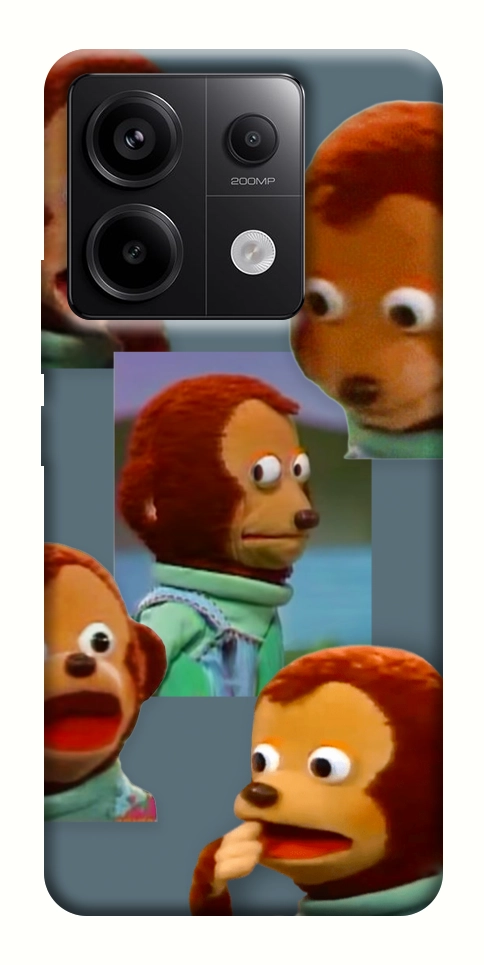 Чехол Side eye monkey для Xiaomi Redmi Note 13 Pro 4G