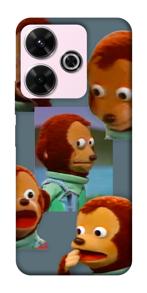 Чехол Side eye monkey для Xiaomi Redmi 13 4G