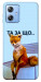 Чохол Tired fox для Motorola Moto G84