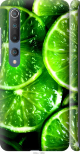 Чехол для Xiaomi Mi 10 Pro Зелена долька лимона (Зелений)