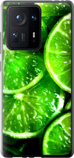 Чохол для Xiaomi Mix 4 Зелені дольки лимона (Зелений)