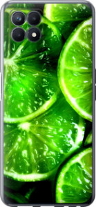 Чехол для Realme Narzo 50 Зелёні дольки лимона (Зелений)