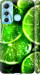 Чехол для Infinix Hot 11 Зелёные дольки лимона (Зеленый)