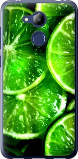 Чехол для Huawei Honor 6C Pro Зелёные дольки лимона (Зеленый)
