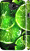 Чехол для HTC One X+ Зелены дольки лимона (Зелений)