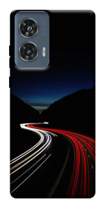 Чехол Красно-белая дорога для Motorola Edge 50 Fusion