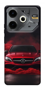 Чохол Red Mercedes для TECNO Pova 6 Neo (LI6)