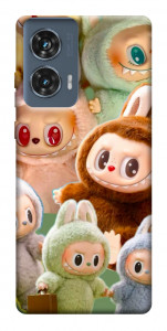 Чехол Labubu smile для Motorola Edge 50 Fusion