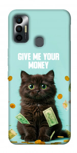 Чохол Money cat для TECNO Spark 7