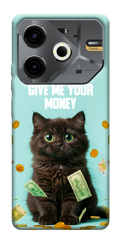 Чохол Money cat для TECNO Pova 6 Neo (LI6)