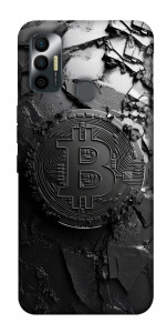 Чохол Dark bitcoin для TECNO Spark 7