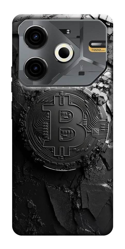 Чохол Dark bitcoin для TECNO Pova 6 Neo (LI6)