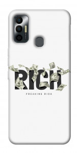 Чохол Freaking rich для TECNO Spark 7