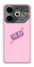 Чохол Simple pink money для TECNO Pova 6 Neo (LI6)