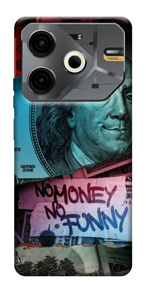 Чохол No money no funny для TECNO Pova 6 Neo (LI6)