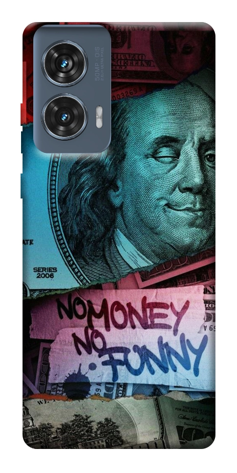 Чохол No money no funny для Motorola Edge 50 Fusion