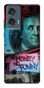 Чохол No money no funny для Motorola Edge 50 Fusion