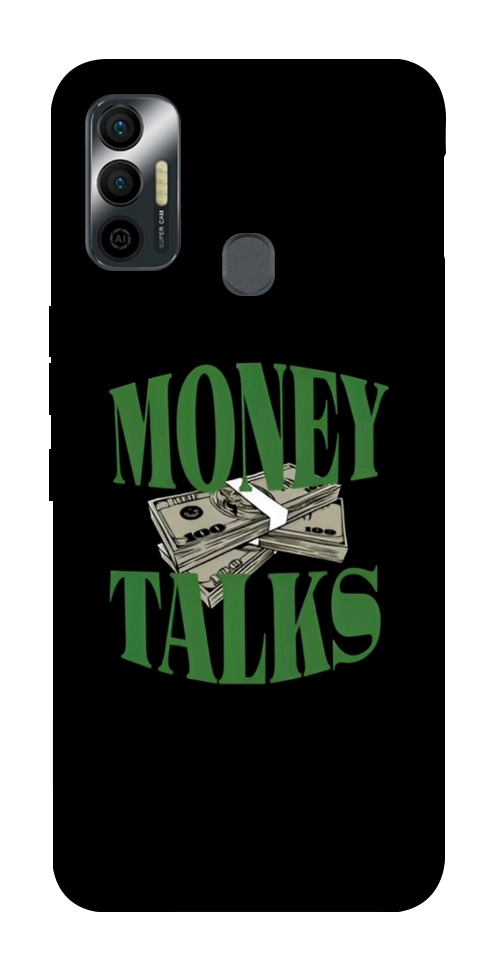 Чохол Money talks для TECNO Spark 7